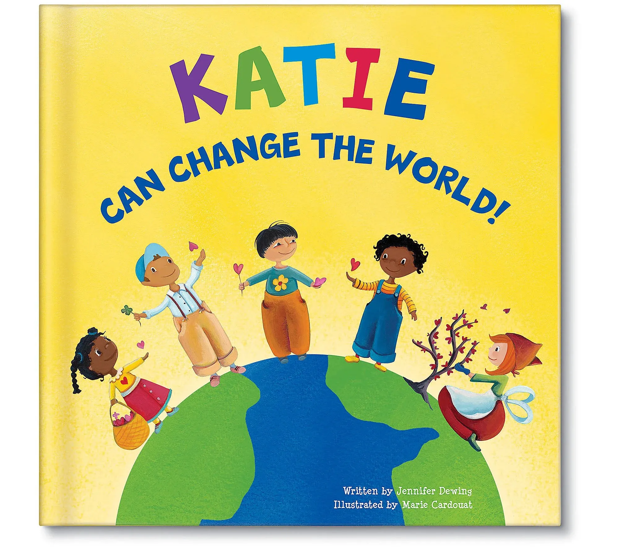 I Can Change The World Personalized Book, Girl | Holiday Gifts for Baby