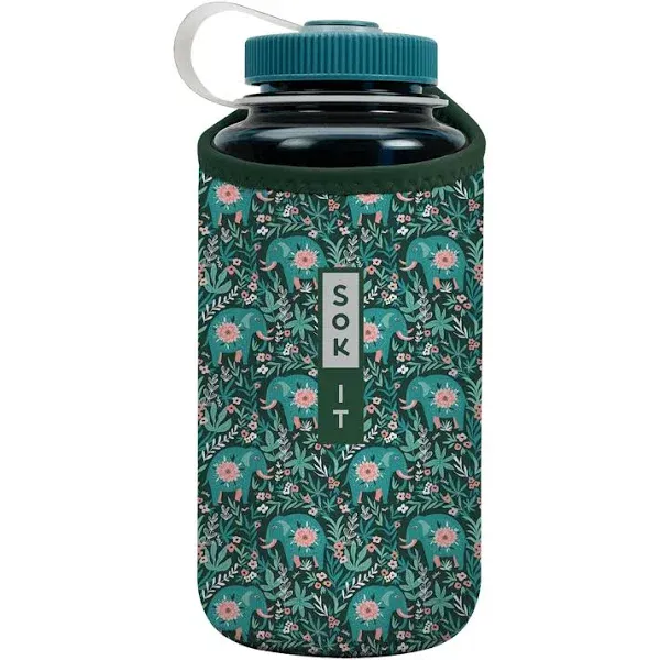 BotlSok for Nalgene Style Bottles - Baby Elephant Walk