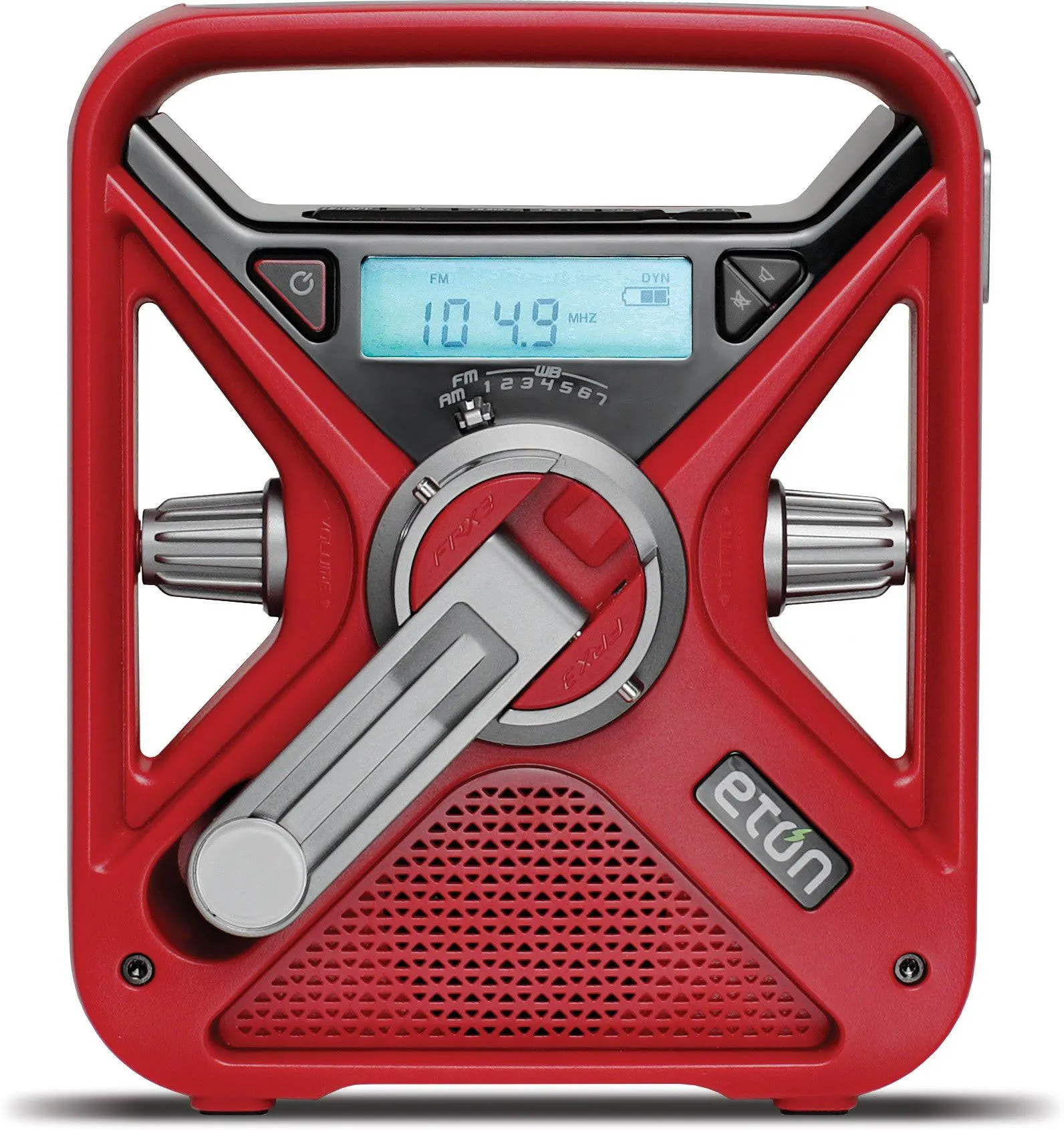 American Red Cross Frx3 Hand Crank NOAA AM/FM Weather Alert Radio with Smartphone Charger