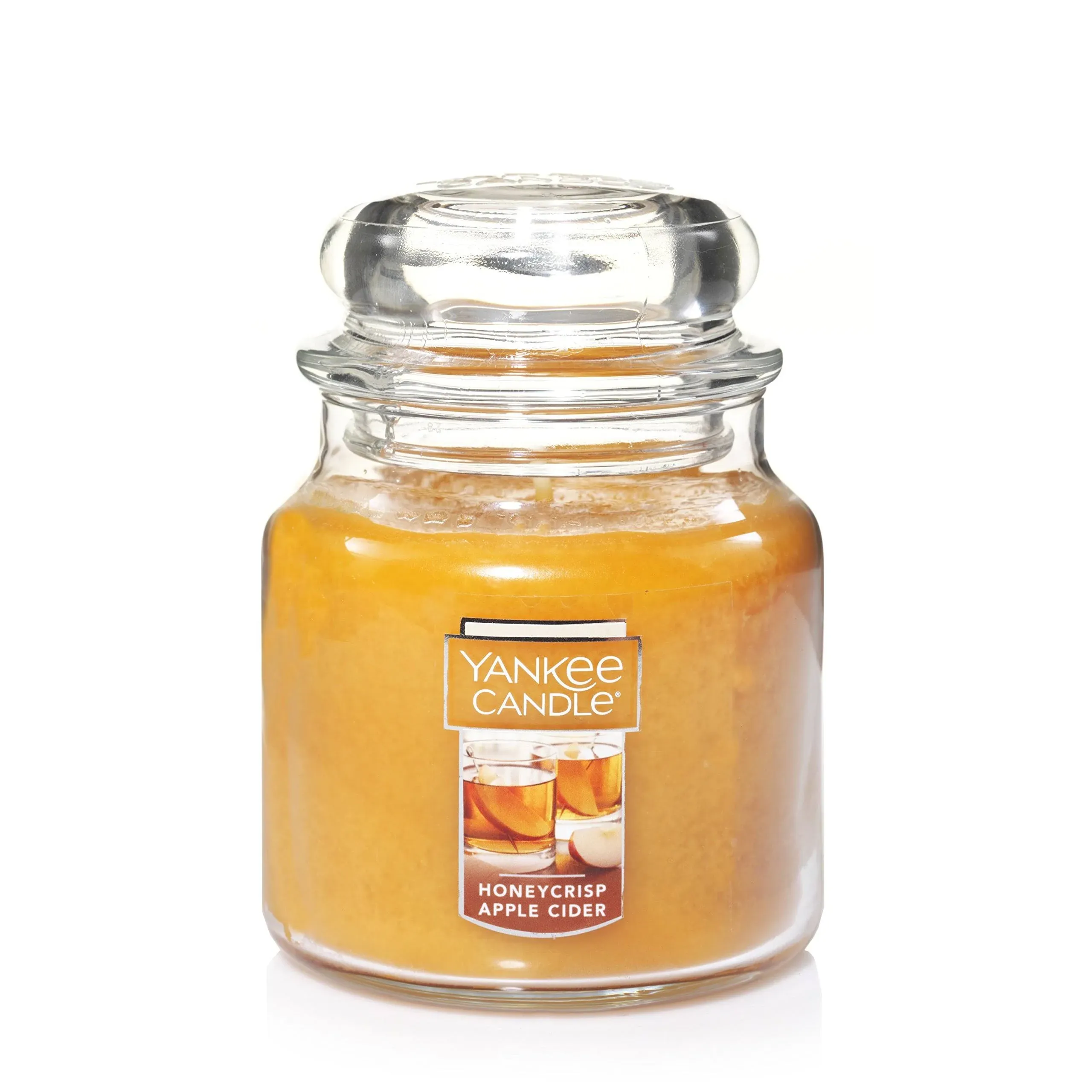 Yankee Candle Honeycrisp Apple Cider Medium 14.5 oz Jar Honey Crisp Scent