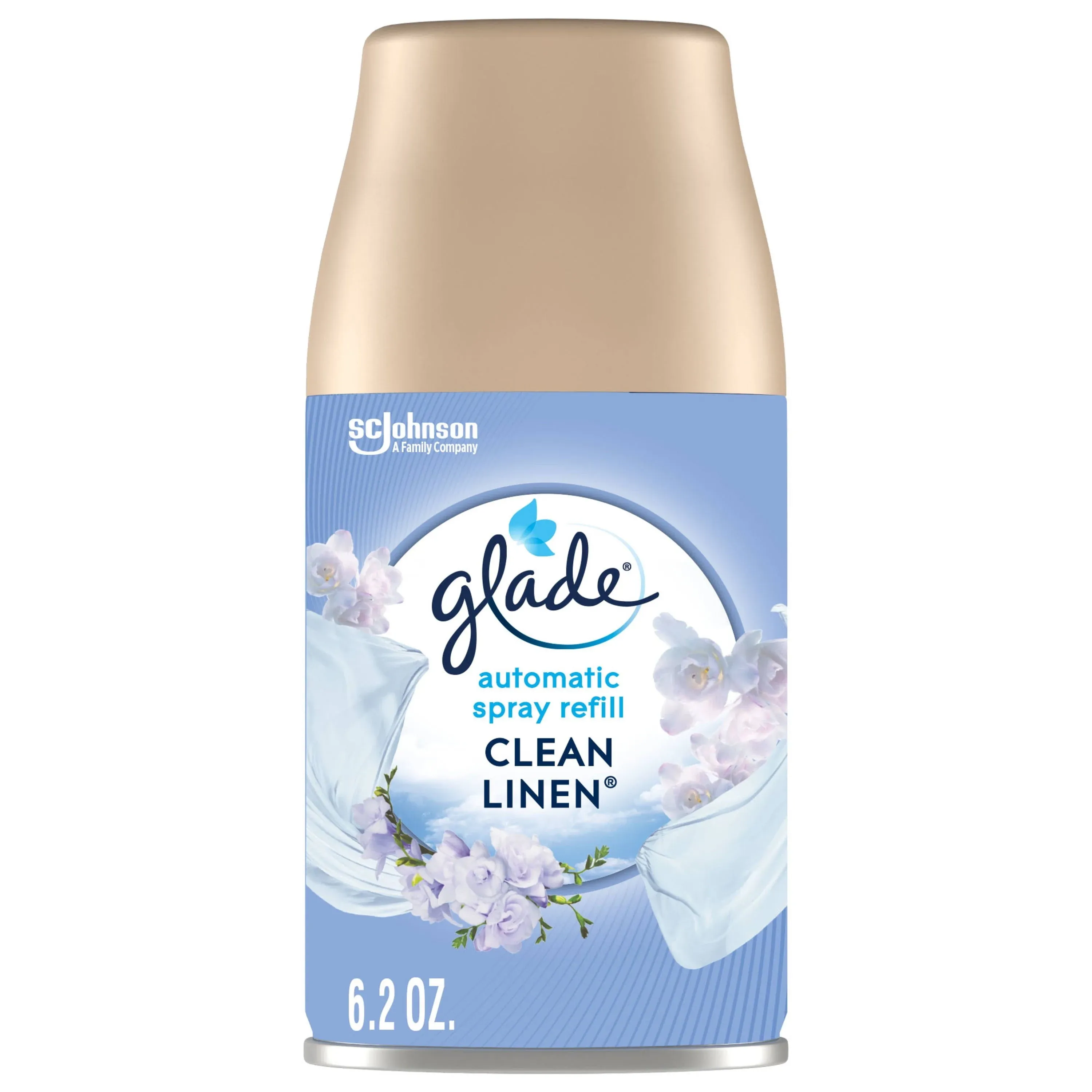 Glade Spray Refill, Automatic, Clean Linen - 6.2 oz