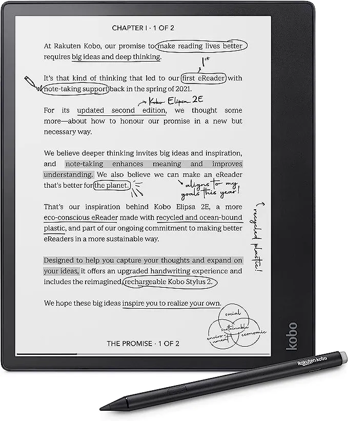 Kobo Elipsa 2E Digital Text Reader