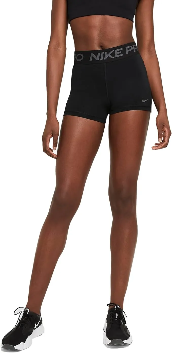 Nike Pro Womens 365 3 Inch Shorts Grey XL