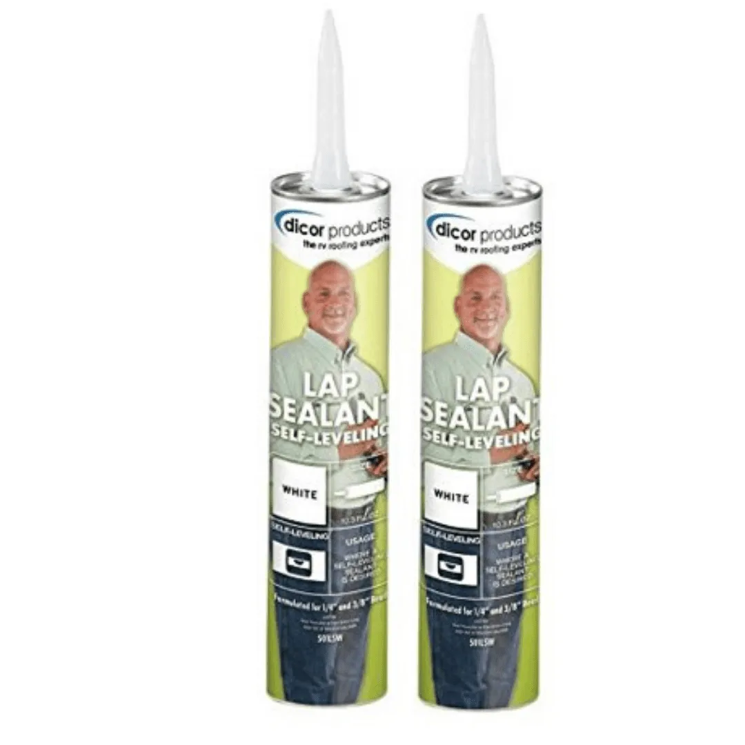 Dicor 501LSW-1 White Lap Sealant, Self Leveling