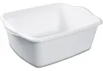 Sterilite Plastic 12 Qt. Dishpan Classic Red