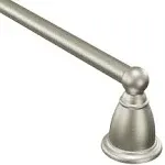 Brantford 24 in. Towel Bar in Brushed Nickel