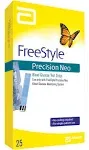 Freestyle Precision Neo Blood Glucose Test Strips 50 Count