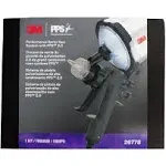 3M Performance Spray Gun Starter Kit, 26778, Includes PPS 2.0 Paint Spray Cup System, 15 Replaceable Gravity HVLP Atomizing Heads, Air Control Valve