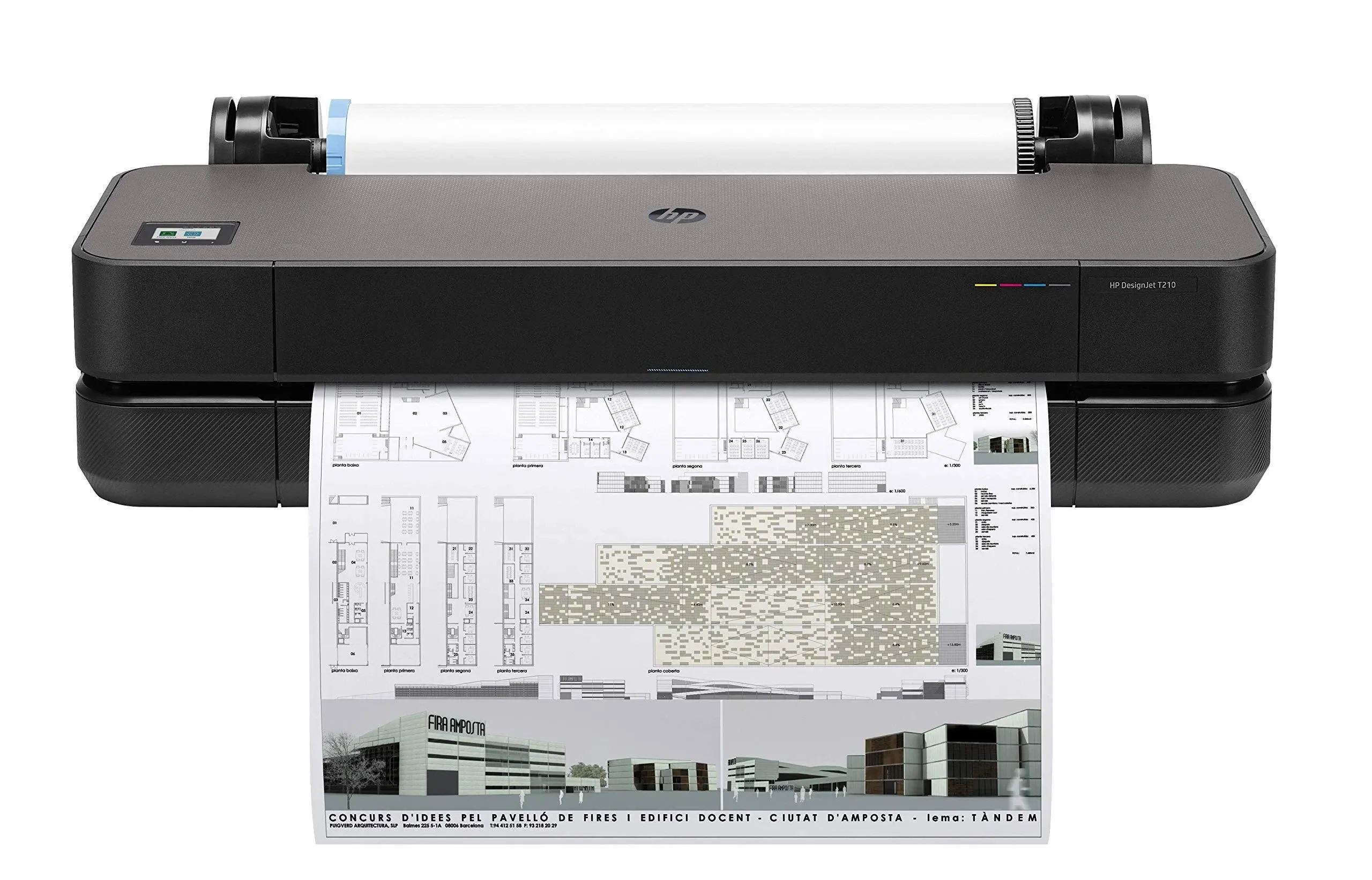 HP DesignJet T210 24" Large Format Wireless Plotter Printer