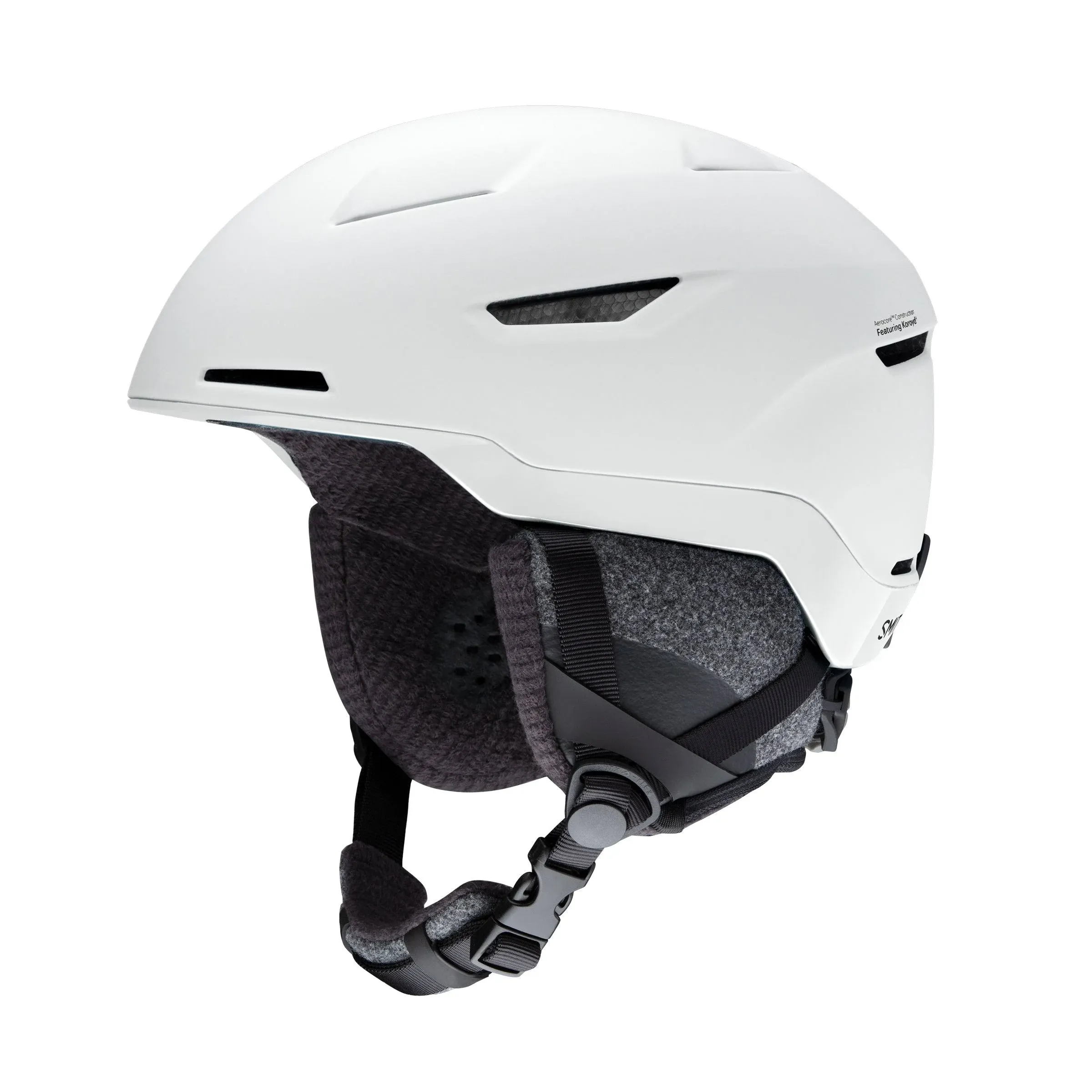 Smith Vida Snow Helmet (Matte Satin White, Large)