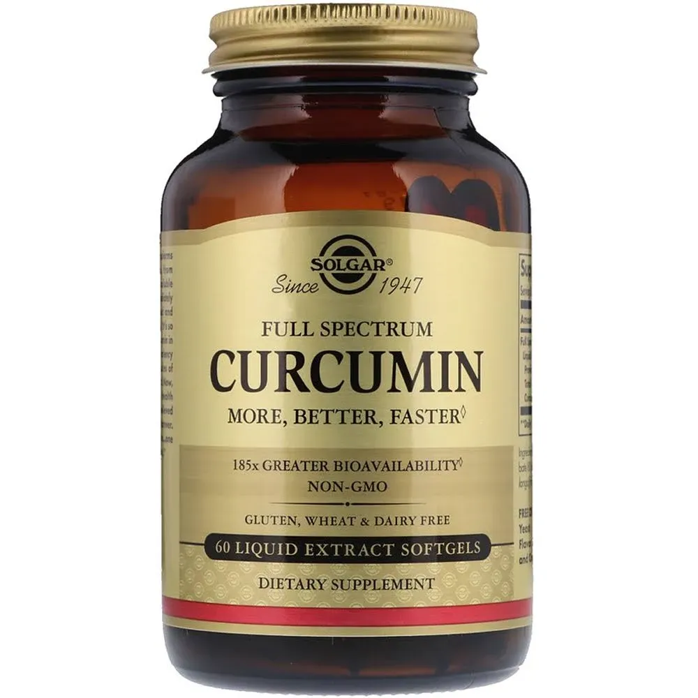 Solgar - Curcumin Full Spectrum - 60 Softgels