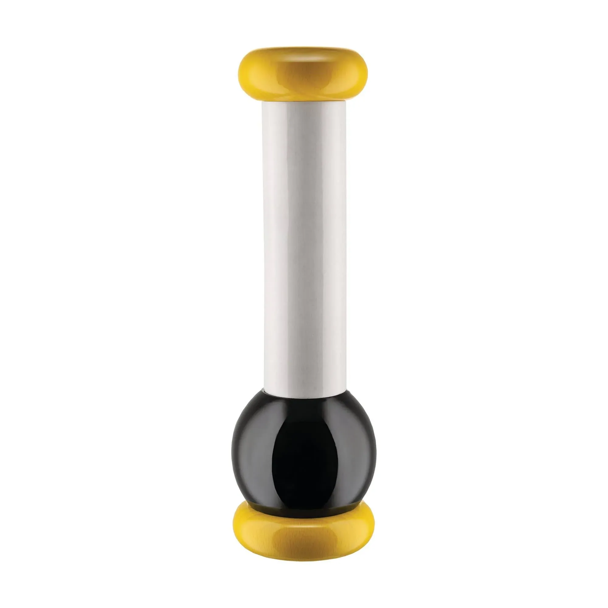 Alessi Salt Pepper and Spice Grinder - Yellow/Black/White