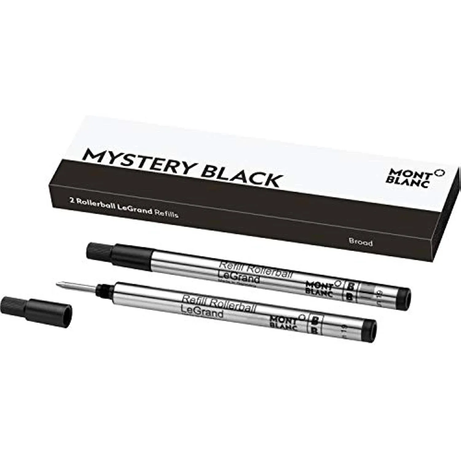 Montblanc 2 Rollerball Legrand Refills (B) Mystery Black