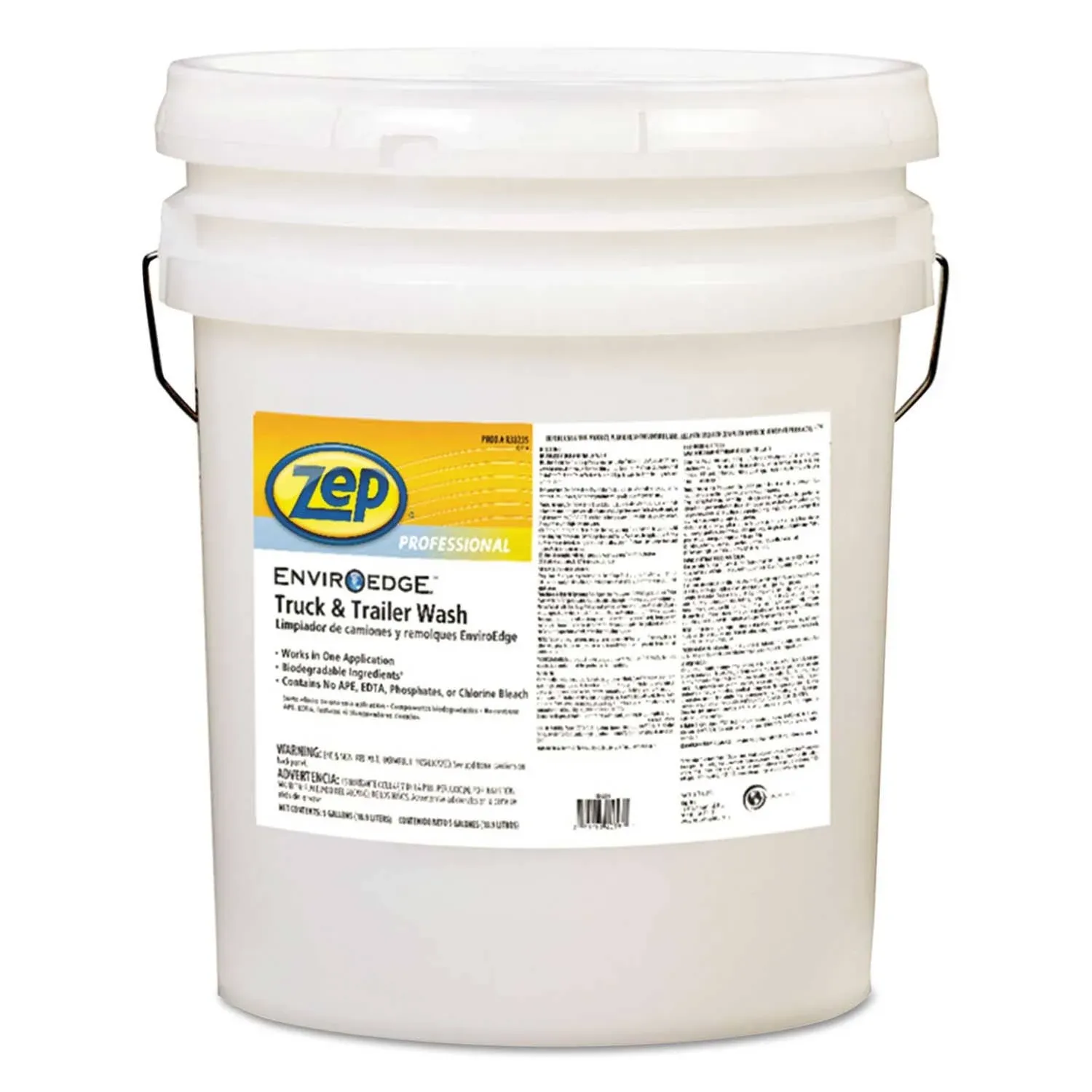 Zep® Professional EnviroEdge Truck and Trailer Wash, 5 gal Pail (ZPE1047673)