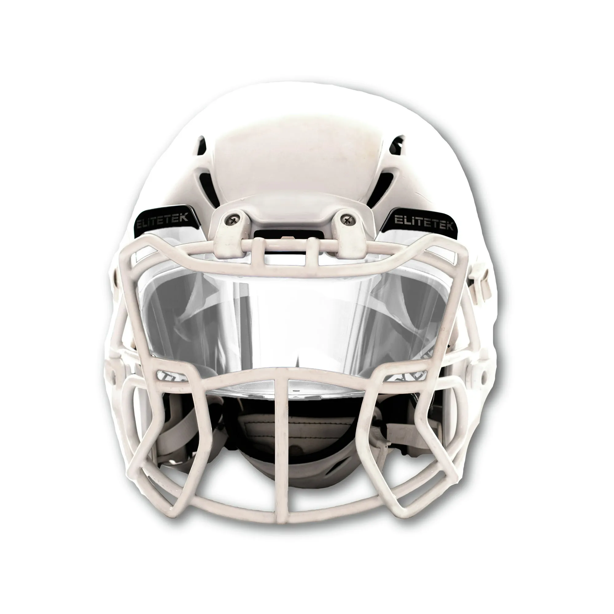 Anti-fog football visor with 15 stickers Easy To Clean