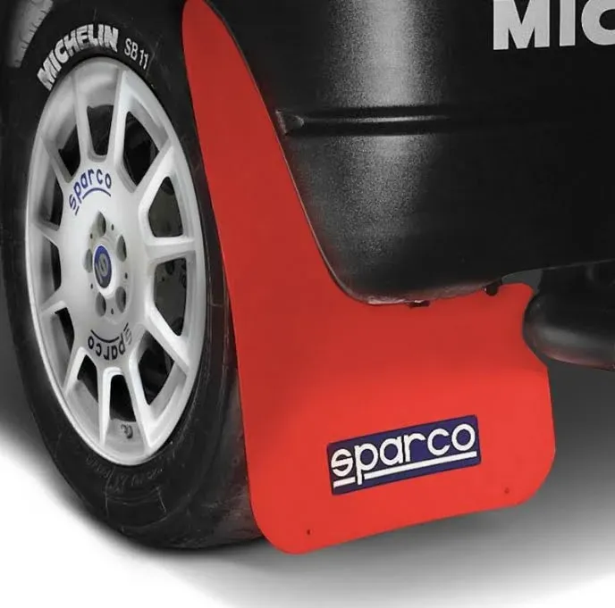 Sparco 03791RS Red Universal Mud Flap