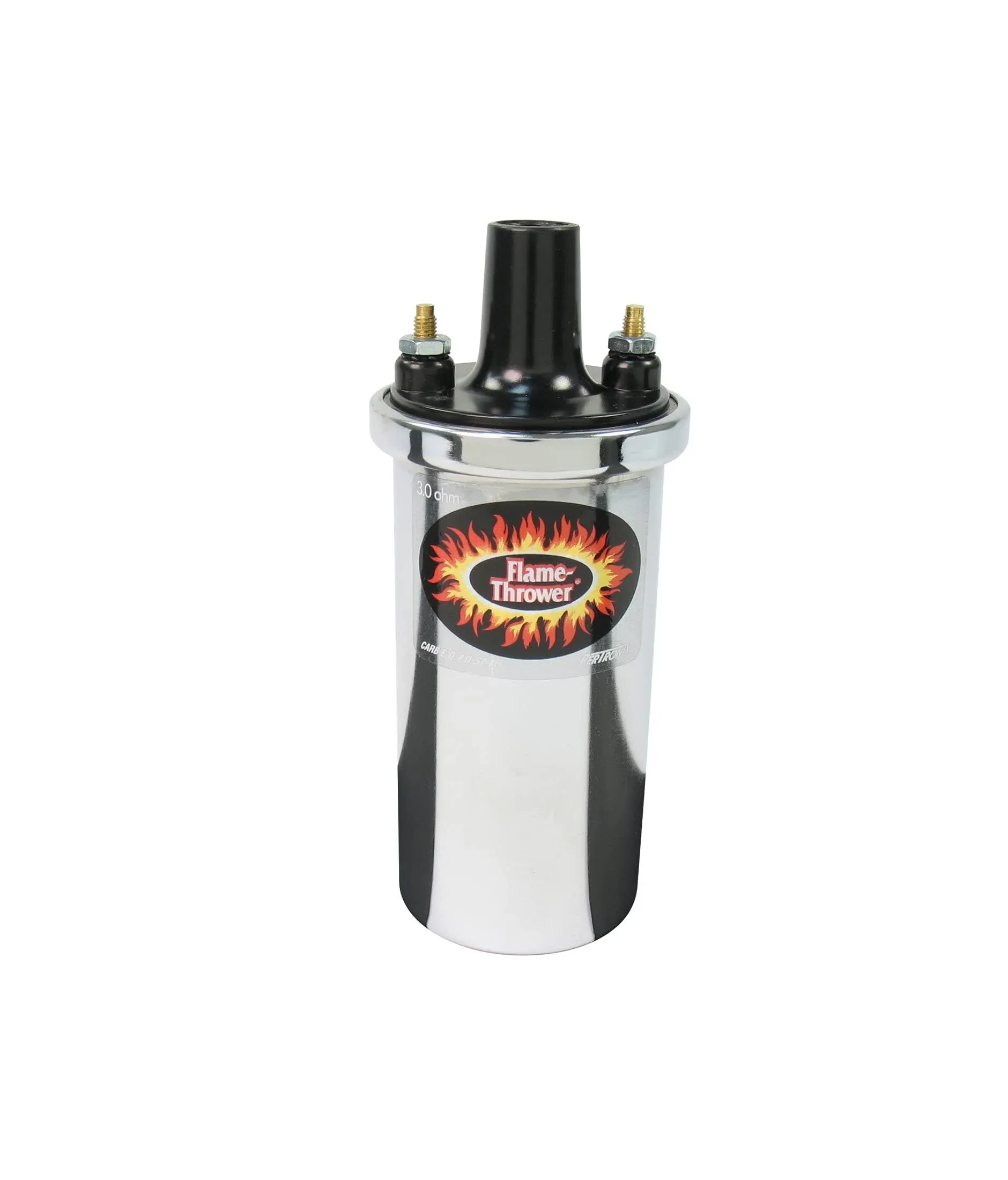 Pertronix 40601 Flame-Thrower Coil (3.0 ohm, Chrome Epoxy)