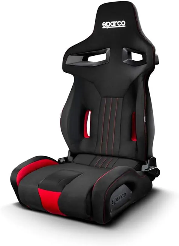 Sparco Sport Seat R333 Black/Red (Reclinable)Sparco Sport Seat R333 Black/Red (Reclinable)