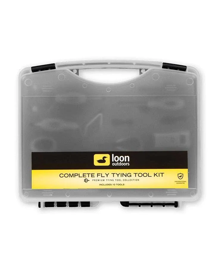 LOON COMPLETE FLY TYING TOOL KIT BLACK