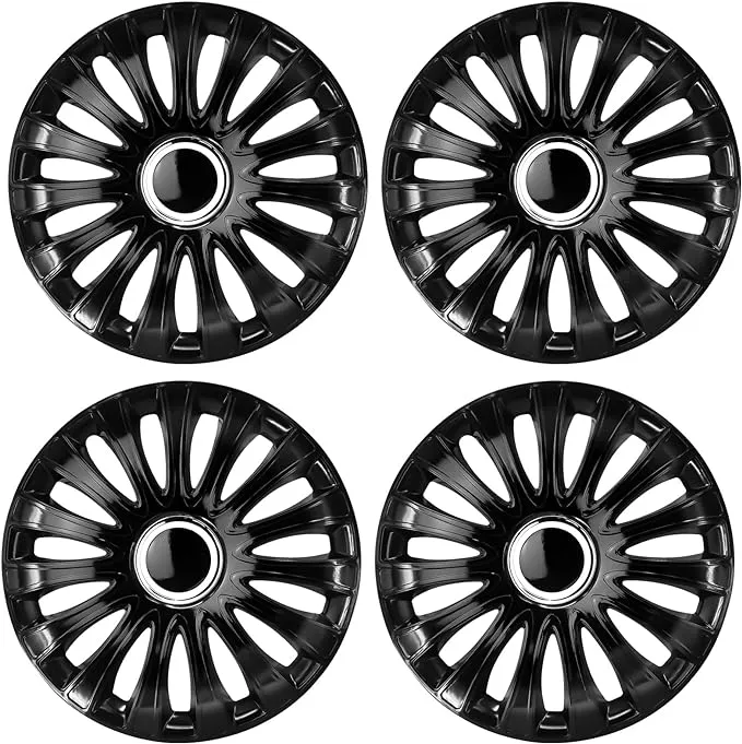 Hubcap Wheel Cover Replacement Hub Caps Universal Wheel Rim Cover ABS Material Exterior Accessories for Car Truck SUV Set of 4