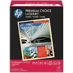 HP Premium Choice LaserJet Paper 8.5" x 11" 32lb 500 Count