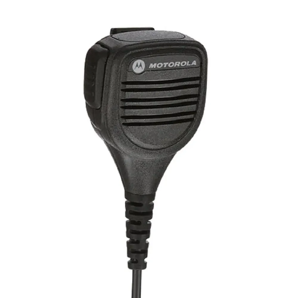 Motorola Original PMMN4025 PMMN4025A PMMN4025AL IMPRES Remote Speaker Microphone w/ 3.5mm Audio Jack for MotoTurbo XPR6300, XPR6350, XPR6380, XPR6500, XPR6550, XPR6580