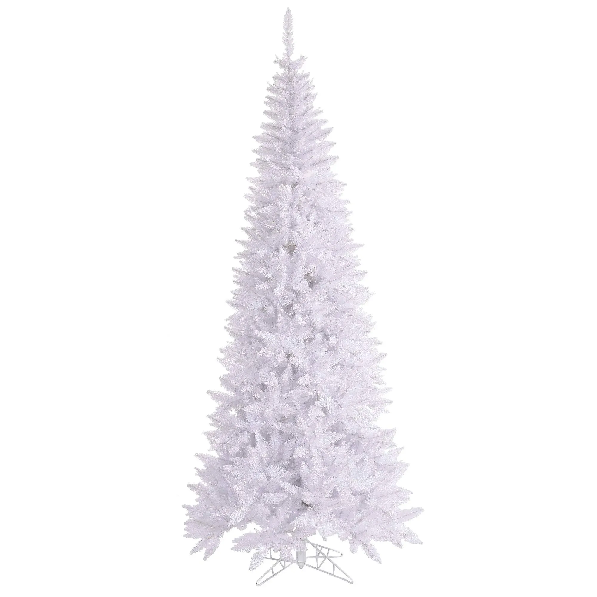 Vickerman 4.5' White Fir Slim Artificial Christmas Tree, Unlit