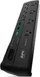 APC Surge Arrest Surge Protector 8 Outlet Power Strip 6 Foot Power Cord, NEW