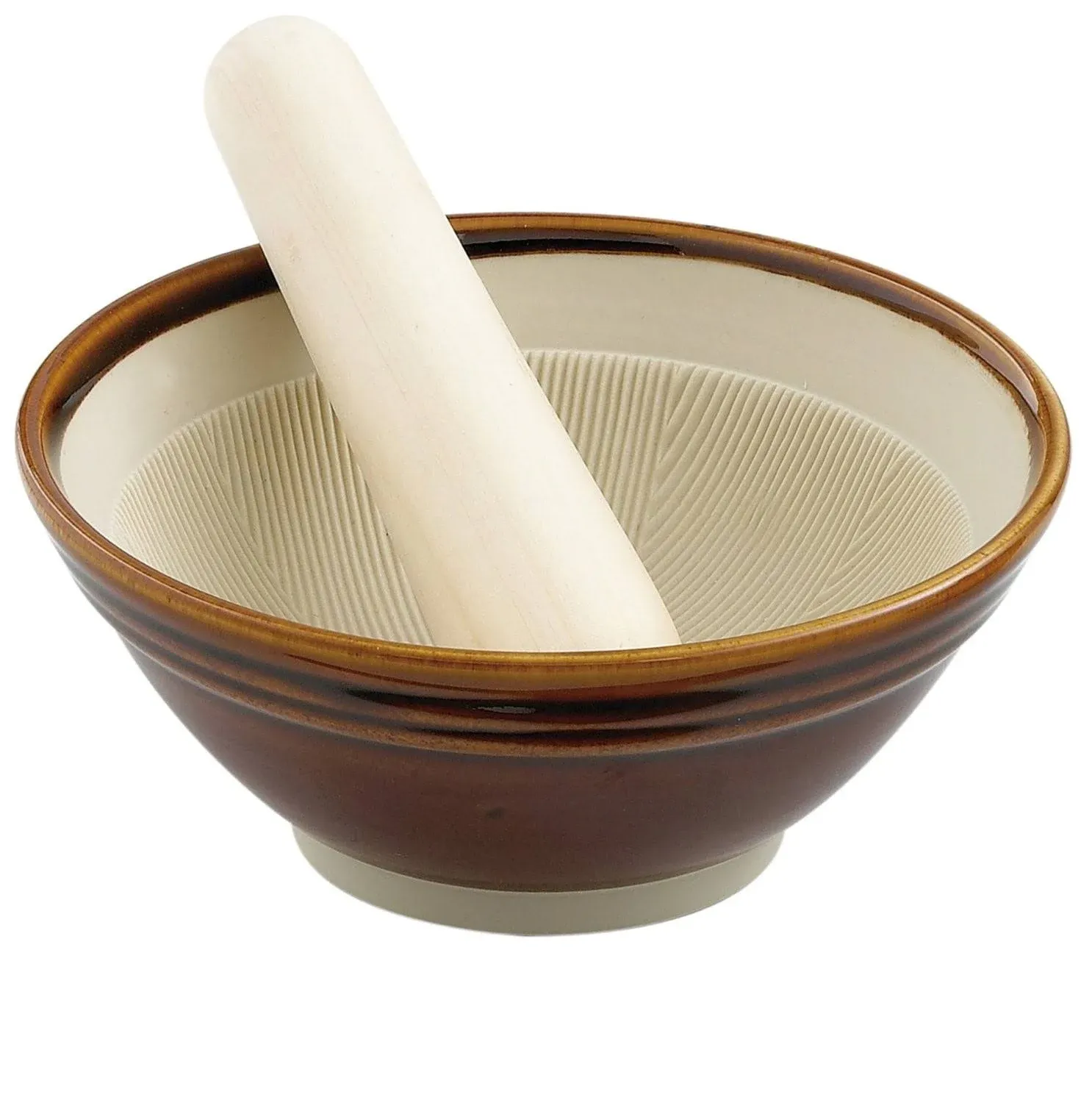 Helen's Asian Kitchen 97034 Ceramic Suribachi Set