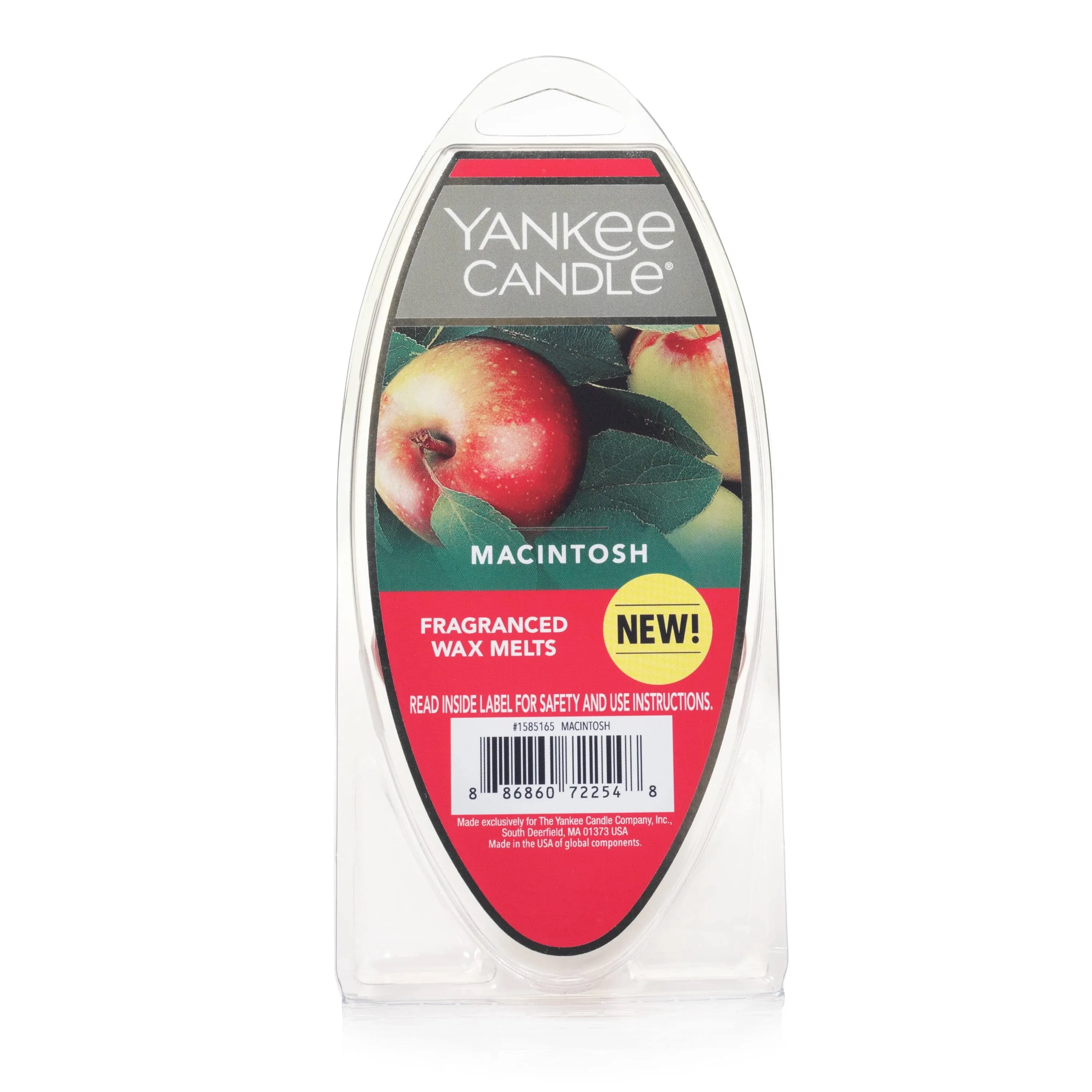 Yankee Candle Sage & Citrus Scent, Pack of 18 Wax Melts for Candle Making, Perfect for Wax Warmers and Aromatherapy