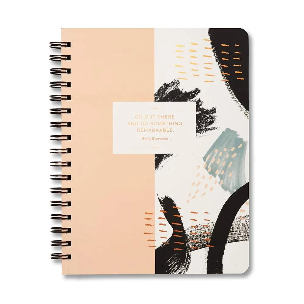 Compendium Spiral Notebook - Go out 1 EA, &#034;Go there and do something…&#034; 