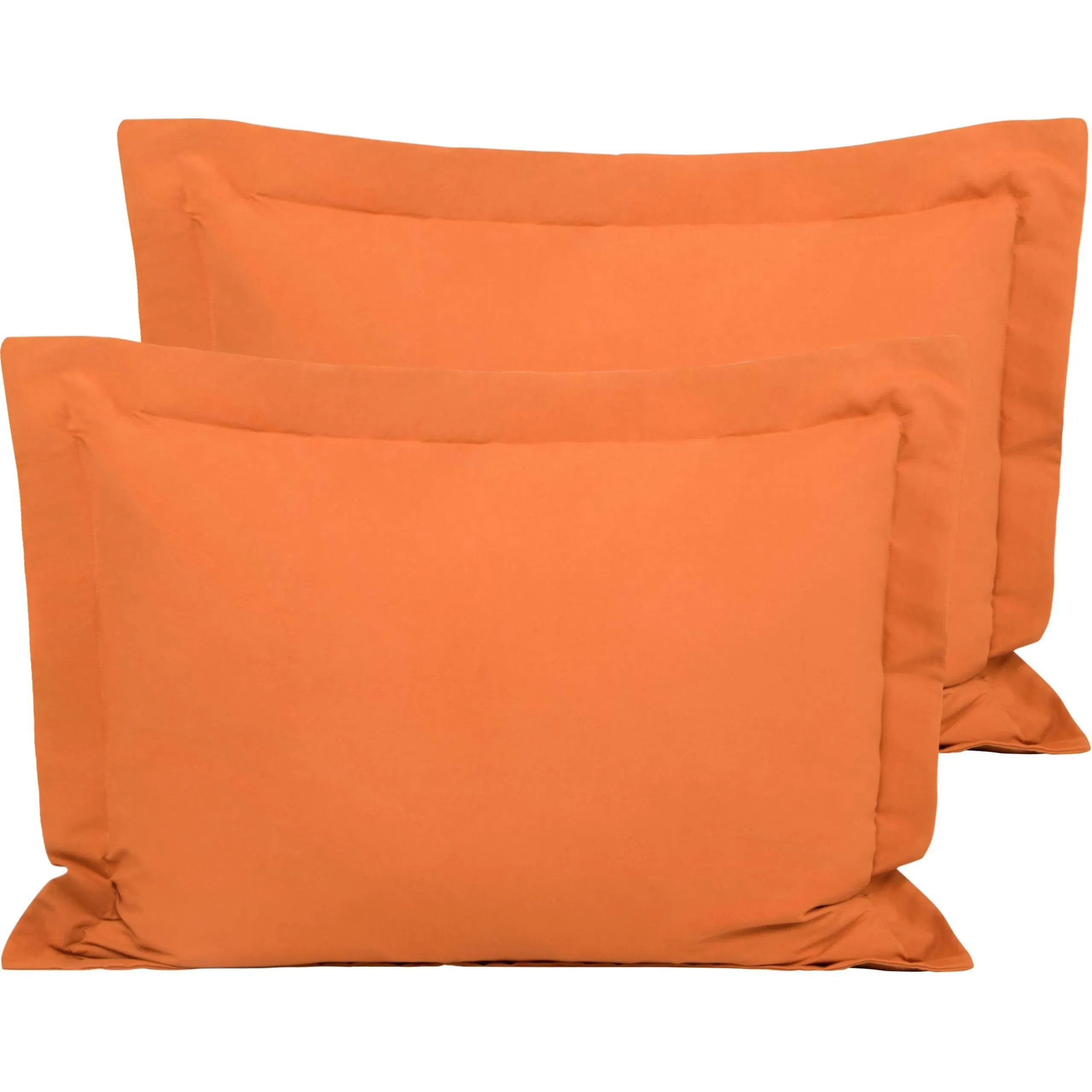 FLXXIE Microfiber Queen Pillow Shams Set of 2, Fade, Wrinkle and Shrinkage ...