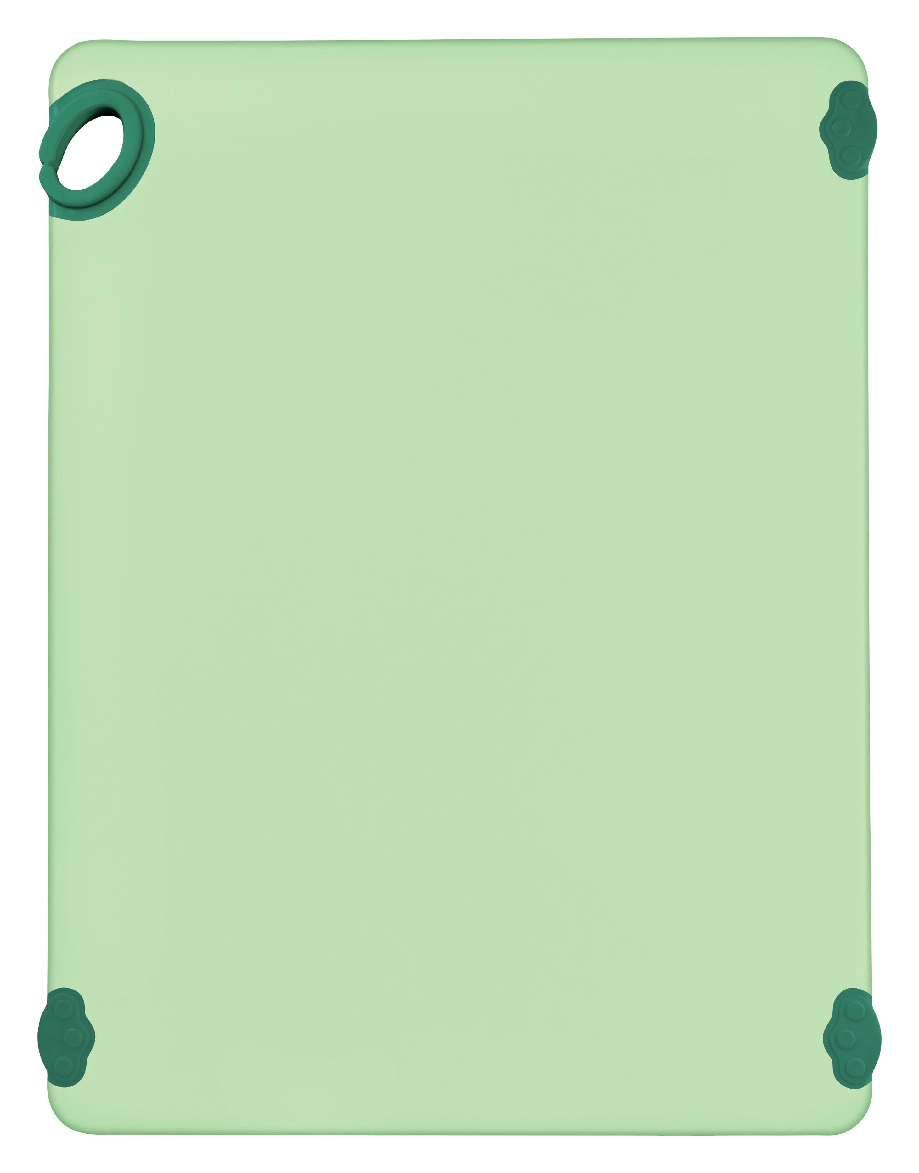 Winco CBK-1824GR Green StatikBoard Plastic Cutting Board with Hook, 18in. x 24in ...