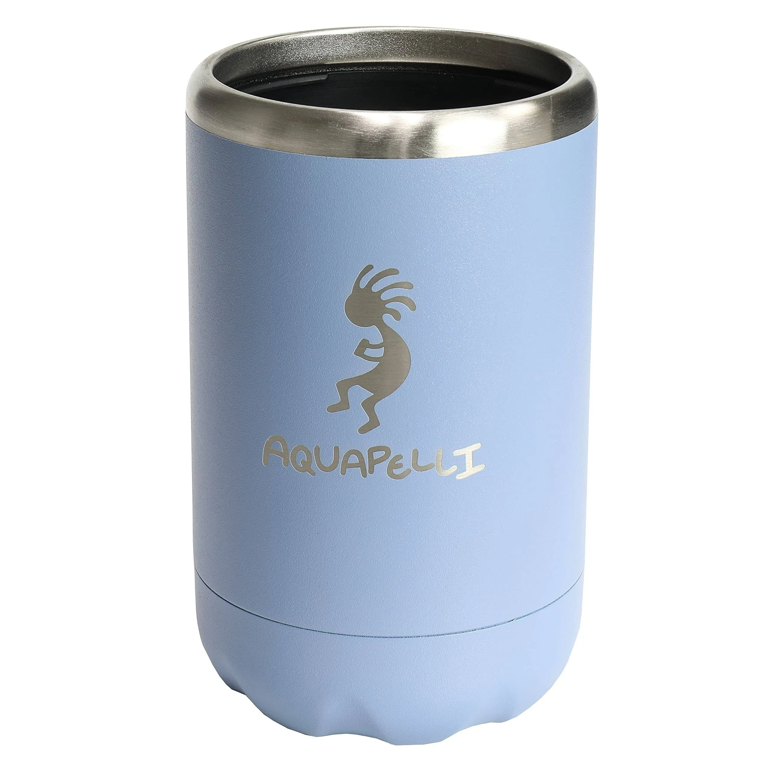 Aquapelli Vacuum Insulated Can Cooler, Regular, Denim Blue