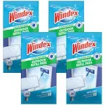 Windex All-In-One Window Cleaner Pads Refill, 2ct (Pack of 4)