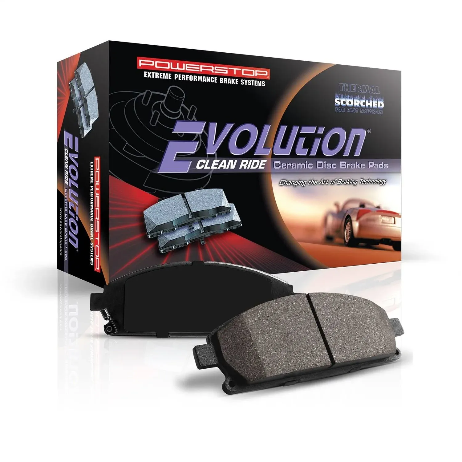 PowerStop 16-2076 Z16 Evolution Ceramic Brake Pads