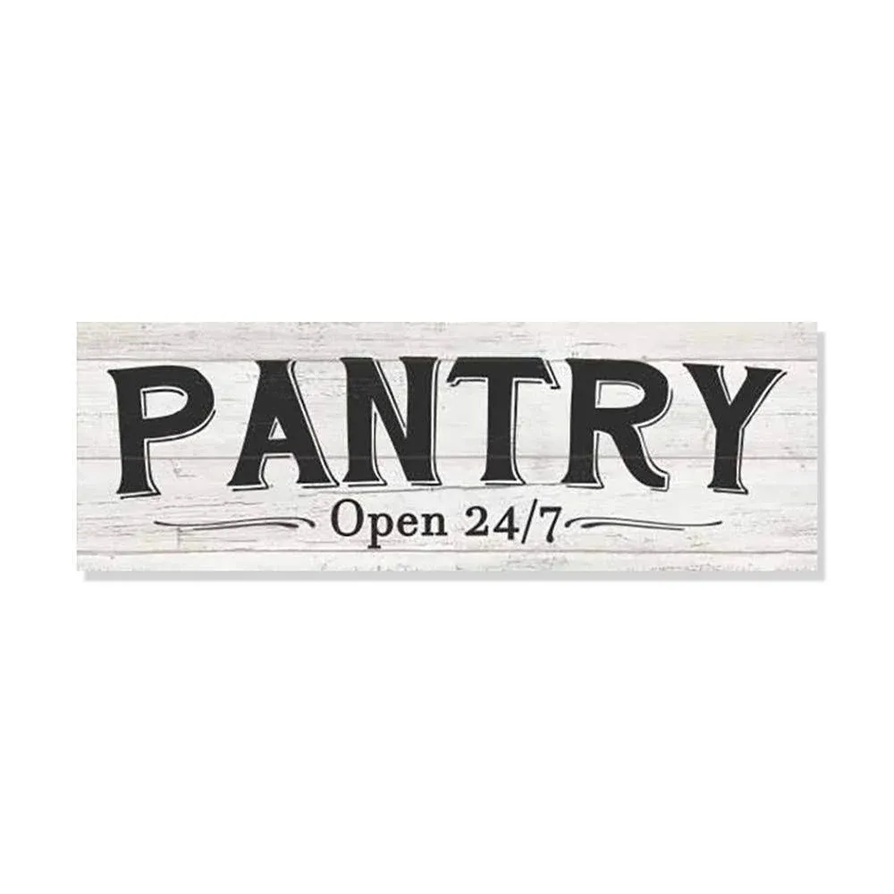 Pantry Sign Modern Farmhouse Rustic Décor Above Door Wood Sign Home Décor Signs ...