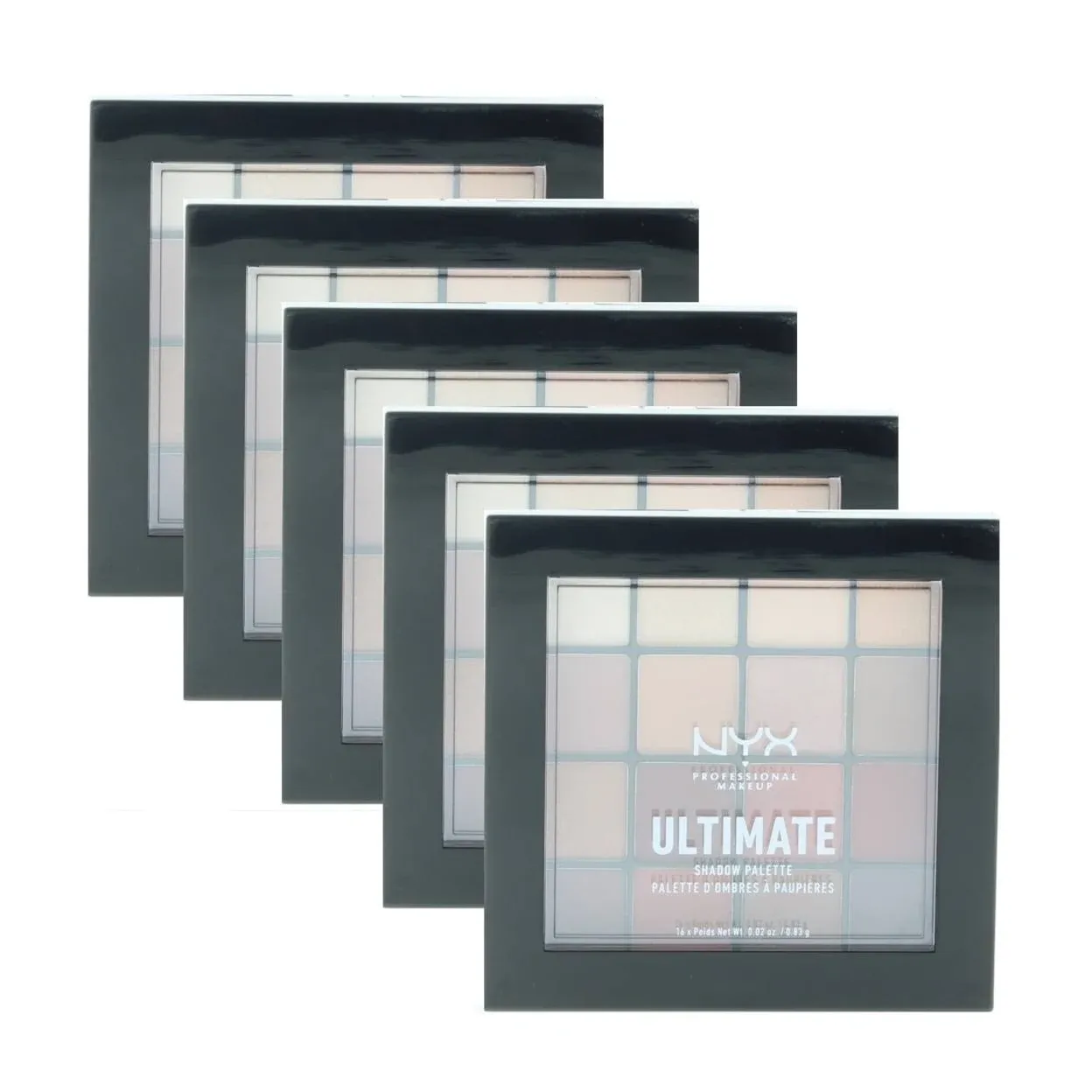 Nyx Professional Makeup Ultimate Shadow Palette-Warm Neutrals (16 Shades X