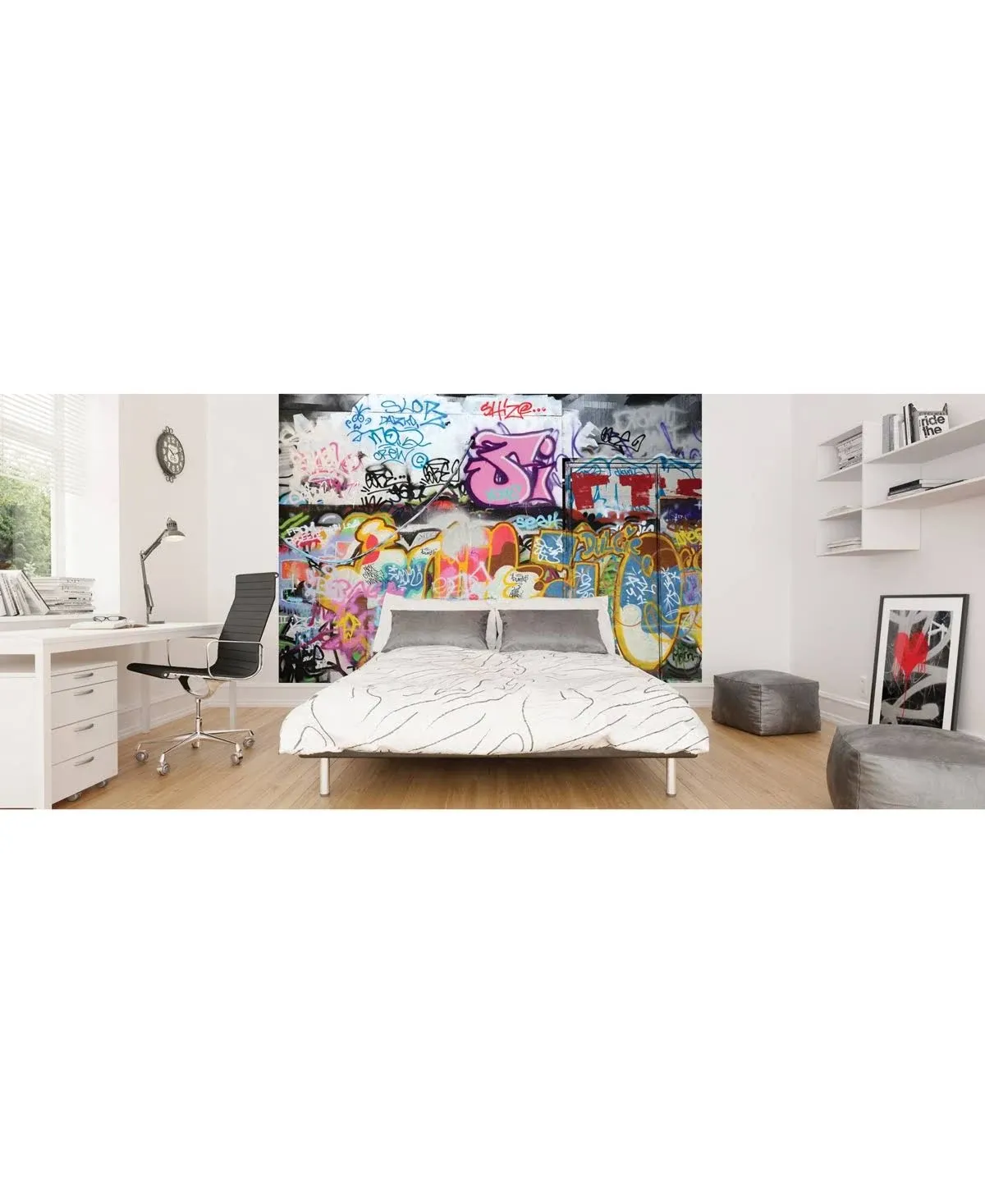 OhPopsi WALS0007 Graffiti Wall Mural, Multicolor