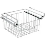 mDesign Compact Hanging Pullout Drawer Basket