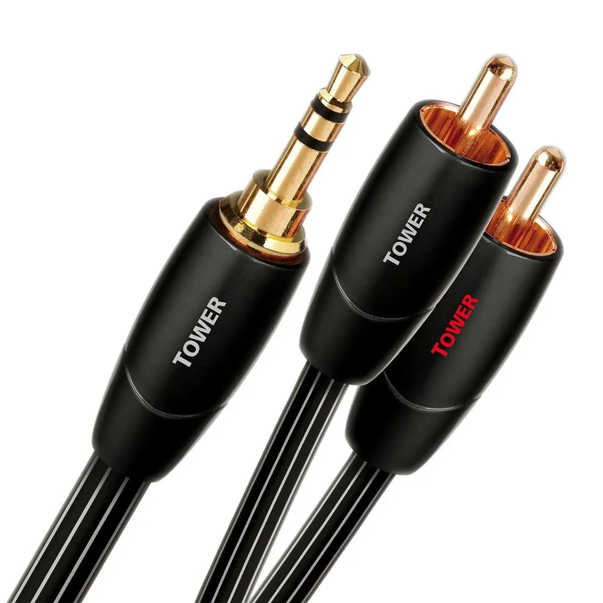 AudioQuest Tower 4.9' 3.5mm-to-RCA Interconnect Cable