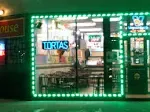 Storefront LED Light, Green, 20ft With Power Supply