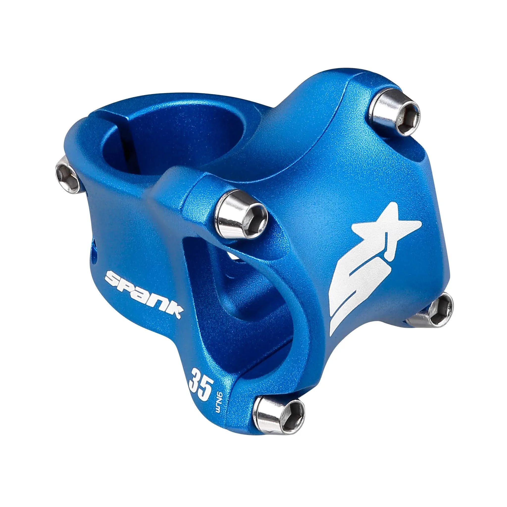 Spank Spike Race 2 Stem (31.8) 0d x 35mm - Blue