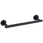 Nolimas Matte Black Bath Towel Bar Single Bars Towel Rack Rod Classic Wall Mounted SUS304 Stainless Steel Bathroom Towel Holder