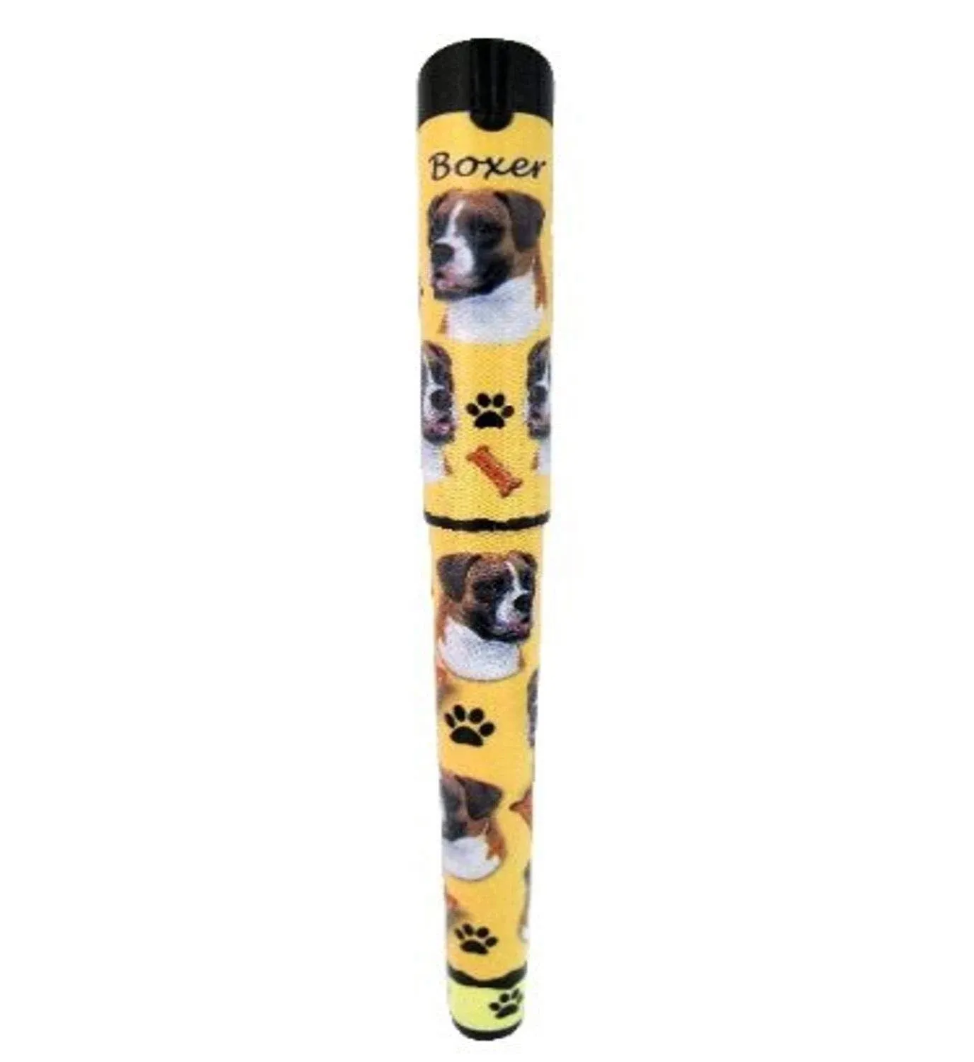 Boxer Uncropped & Paws Refillable Gel Pen