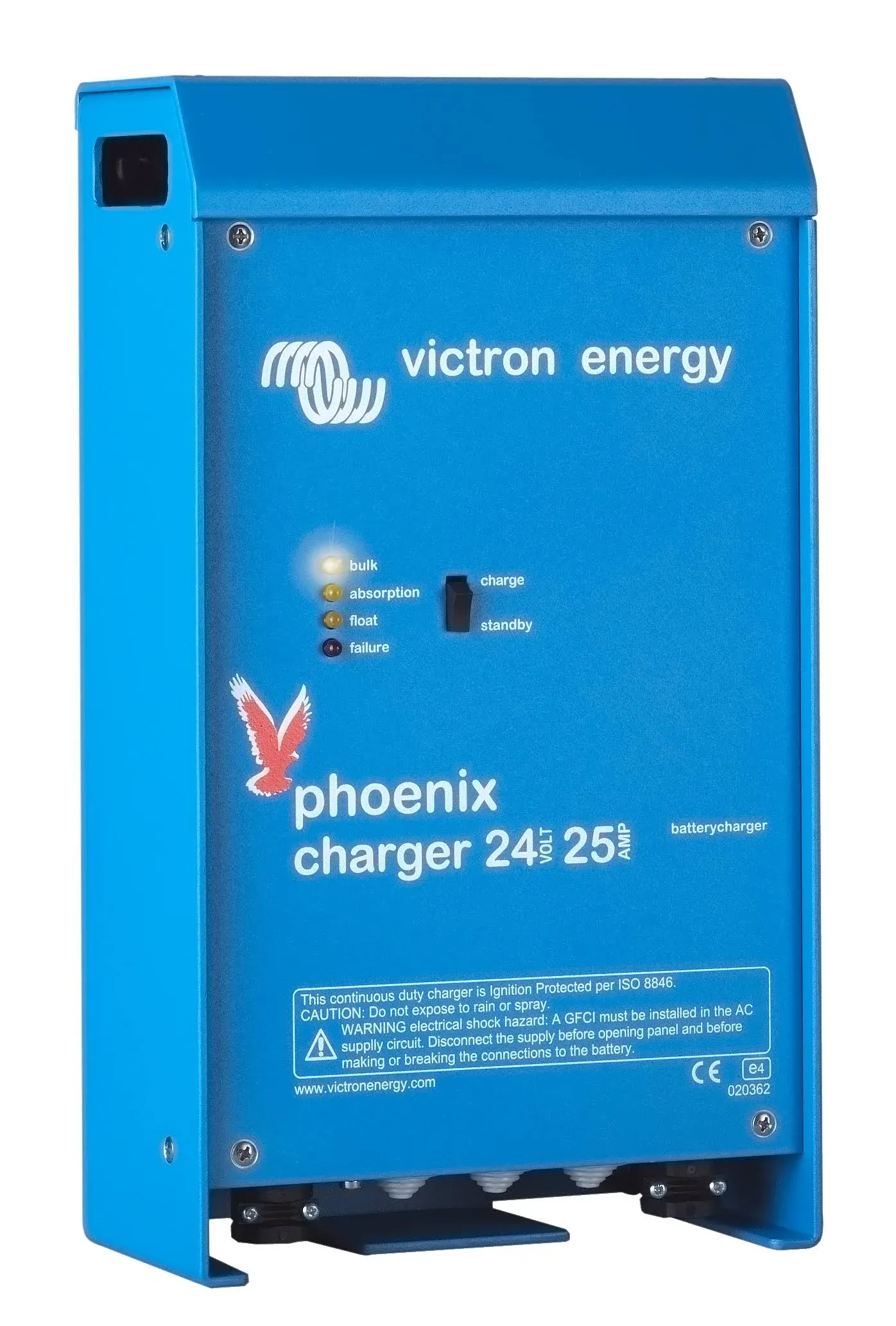 PCH024025001 VICTRON CHARGER PHOENIX 24/25 120-240VAC &gt; DC 24V25A