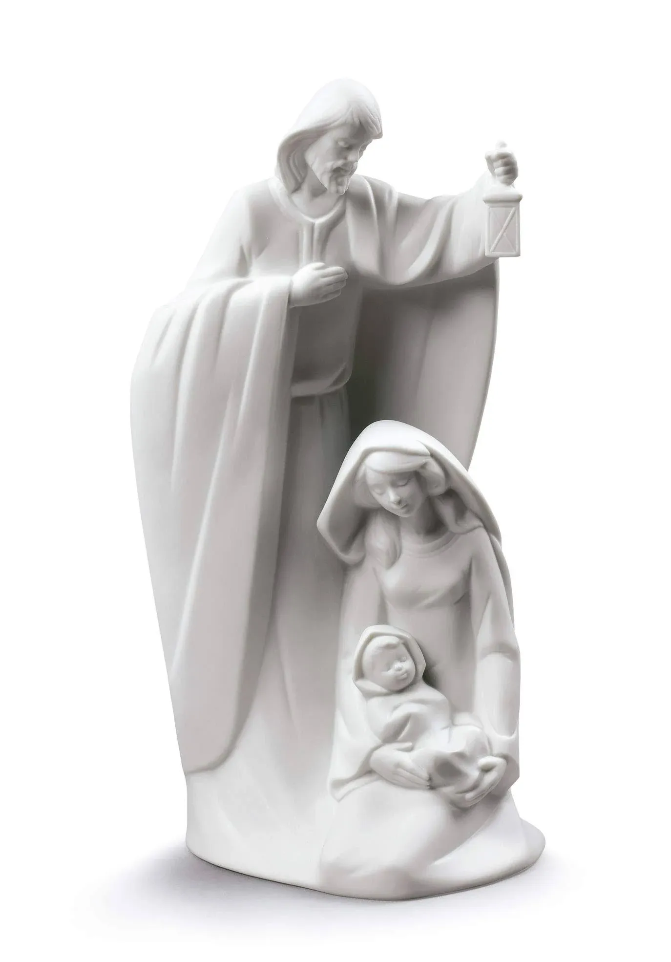 NEW NAO BY LLADRO NATIVITY OF JESUS #1915 BRAND NEW IN BOX WHITE MATTE SAVE$ F/S