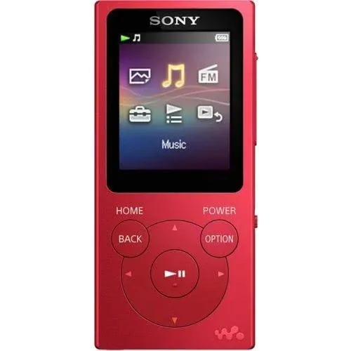 Sony NWE394/R Walkman MP3 Player - Red