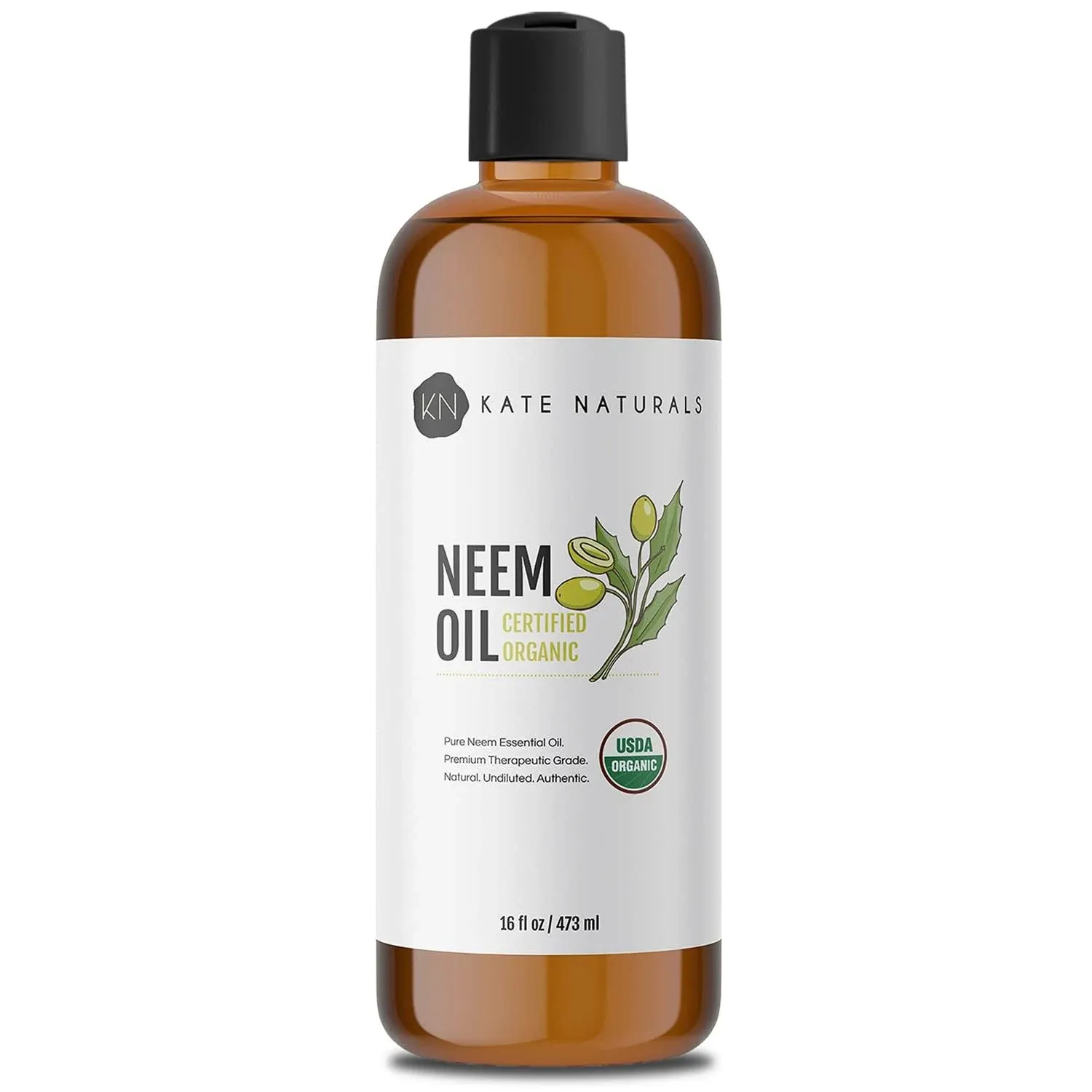 Neem Oil for Plant Spray. 100% Pure Cold Pressed Neem Concentrate with Azadir...