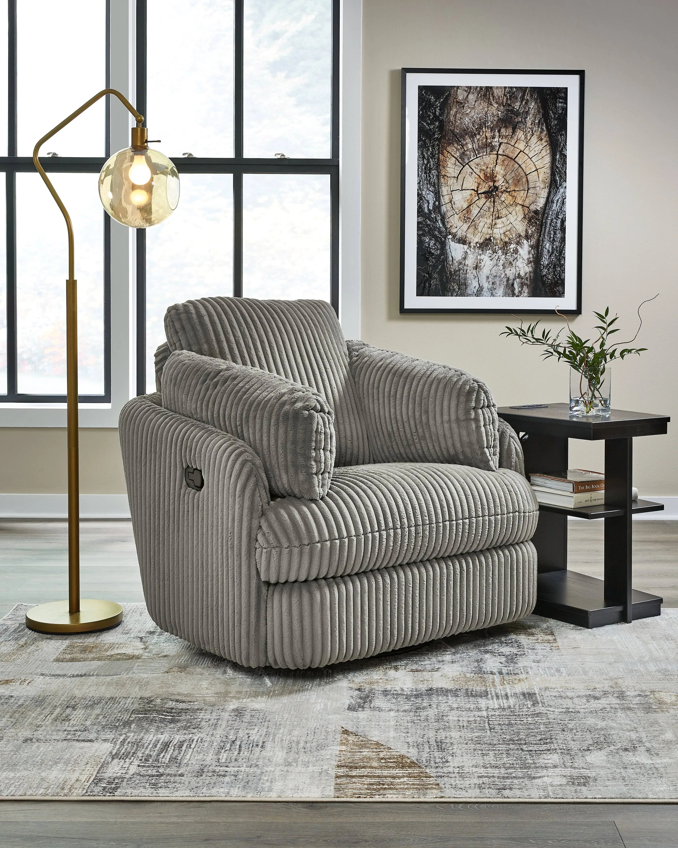 Ashley Furniture Tie-Breaker Swivel Glider Recliner